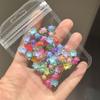 Luminous Mini Paisagem Luminosa Tartaruga Desenho Animado Bonito Enfeites Creme Acessórios Nail Art Diy Resina Decoração Colocação
