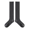 Calcetines de Fibra de Bambú para Pantorrilla 2026 Primavera/Verano Delgados Transpirables Lisos de Color Sólido Estampados Dulces Moda Estilo Coreano de Caña Media para Mujer