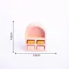 Móveis de sofá criativos para sala de casa de bonecas rosa, acessórios de decoração DIY para paisagem em miniatura, peças de exibição em miniatura