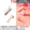 Clip para el cabello de tela con doble horquilla para niños de Corea del Sur, paquete de medio de 3,5 cm, accesorios hechos a mano, venta al por mayor, suministro de joyería en tienda por 2 yuanes