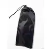 Saco de pano de armazenamento de bastão de caminhada Saco de caminhada Saco de bastão de caminhada Acessórios de bengala saudável Saco de cinta preta