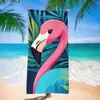 Toalla de Playa Flamingo Transfronteriza Jit para Adultos, Toalla de Baño Estilo Europeo y Americano, Toalla de Baño Grande Clase A, Toalla Absorbente y de Secado Rápido para Adultos