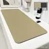 Tapete de Mesa de Escritório Grande Couro Borracha Mouse Pad para E-sports Tapete de Mesa para Casa Luxo Leve Sensação Avançada Tapete para Escrita de Estudante