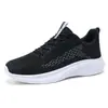 Zapatos deportivos de malla transpirable para mujer de talla grande para exteriores, pies anchos, gordos, empeine alto, absorción de impactos, suaves, ligeros, elásticos, zapatos para correr, zapatos para mujer