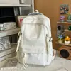 Mochila Estilo College Nova, Leve e Fofa, com Laço, Adequada para Alunos do Ensino Fundamental II, Ensino Médio e Universitárias, Mochila para o Dia a Dia