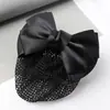 Accesorios para el Cabello para Mujeres en Verano, Elegante Red para el Cabello de Malla, Carrera de Enfermería, Cabello de Auxiliar de Vuelo, Accesorios de Trabajo, Tocado para Madres