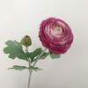 Flor Artificial 2 cabezas Loto con Rocío Varilla para plantar en el pelo Rosa Té Flor Falsa Peonía de Mil Capas Exhibición en Casa Accesorios de Decoración Suave Venta al por Mayor