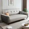 Sala de estar de apartamento pequeño, propiedad de alquiler, espacio de oficina, unidad de alquiler multifuncional, sofá cama apto para gatos que se puede plegar
