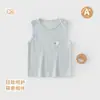 Tipo Colete de Bebê Camisola de Algodão Puro para Meninas Roupa Íntima Colete Pequeno Protetor de Barriga para Meninos Roupa Infantil