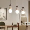Travertino Amarillo Estilo Retro Vintage Wabi-Sabi Hotel y Casa de Huéspedes Sala de Estar Interior Creativo Comedor Barra de Bar Dormitorio Mesita de Noche Lámpara Colgante