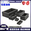 Tanque de Grafito Resistente a Altas Temperaturas Fabricante Suministra Caja de Barco de Grafito de Alta Pureza para Fundir Oro, Plata y Cobre Moldes para Lingotes de Conductividad Eléctrica y Térmica
