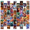 50 Tarjetas de Compra Directa Transfronteriza Serie Navideña con Astas de Ciervo, Tarjetas Postales, Tarjetas de Bendición, Tarjetas de Mensaje, Tarjetas Decorativas de Pared para Manualidades
