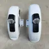 Guardabarros de Hierro para Triciclo Eléctrico con Soporte y Luz Trasera, Guardabarros Trasero para Rueda Trasera, Guardabarros de Hierro para Triciclo de Ocio