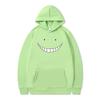 2024 Nuevo Riman Serie Assassination Classroom anime sudaderas con capucha Estampado de Cara Sonriente Moda con Capucha Wei Yi