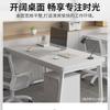 Escritorio de Oficina Escritorio de Oficina Hogar Gabinete con Cajones Mesa para 2 Personas Combinación de Mesa y Silla Mesa Moderna Simple