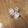 Clips de fijación de plástico de ranura cruzada de 8 mm 5 mm 6 mm 10 mm para vidrio acrílico y tablero KT, clips para acuario