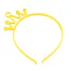 Diadema de Plástico con Cabeza de Corona Accesorios para el Cabello Suministro Transfronterizo Europeo y Americano Pinzas para el Cabello Lindas de Princesa Dulces para Niños Coreanos Venta al por Mayor en Stock