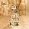 Vaso de Vidro Vintage Mais Vendido Transfronteiriço com Toque de Luxo, Arranjo de Flores e Frasco de Aromaterapia, Conjunto de Vasos Decorativos Pequenos Estilo Ins Transparente