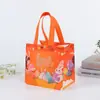 Bolsas de Páscoa Transfronteiriças em Estoque para Caças aos Ovos e Festas, Sacolas de Presente Reutilizáveis, Sacolas de Tecido Não Tecido Laminado