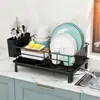 Amazon Armazenamento de Cozinha Escorredor de Louça Prateleira de Armazenamento Multifuncional para Bancada Armário Organizador Criativo para Louças Escorredor