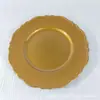 Plato de Carga de Plástico de Comercio Exterior Fiesta Navideña Restaurante Fiesta Banquete de Bodas Plato Decorativo Retro para Frutas
