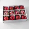 Decoración navideña nueva bola fabricantes al por mayor decoración árbol de Navidad bola de regalo diseño de lugar de boda bola de Navidad