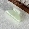 Pinza de garra de acetato estilo coreano Alan, tamaño mediano clásico, para peinados semi-recogidos, accesorio para el cabello tipo pinza de tiburón elegante y exquisito para la parte trasera de la cabeza