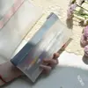 Estojo Transparente para Meninas, Estilo Coreano, Moderno, Simples, Grande Capacidade, Adequado para Alunos do Ensino Fundamental II e Médio, Bolsa de Papelaria Estilosa, Caixa de Papelaria 1