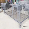 Jaula Grande con Acero Sólido Reforzado Espeso Jaula Soldada Desmontable para Granjas de Perros, Metabo