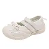 Tênis Esportivo Feminino 2026 Novo Primavera/Outono Respirável Solado Macio Velcro Versátil Sapatos de Princesa Calçados Casuais Infantis