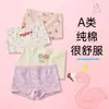 Ropa interior de algodón para niñas un algodón verano fino bebé niña pantalones tipo bóxer transpirable bragas niña comercio exterior al por mayor