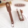 Pente de cabelo fofo de urso de desenho animado, porquinho da índia, pente dobrável portátil, dormitório estudantil, dentes macios, pente de cabelo, pente de plástico