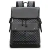 2026 Nueva Mochila con Estampado de Cuadros para Hombre Estilo Coreano Casual Ropa de Trabajo Gran Capacidad Multifuncional Impermeable Bolsa para Computadora