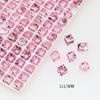 Cristal Dongzhou Cubo 6mm Fundo Pontiagudo Diamante Cubo de Água Flash Diamante de Vidro K9 DIY Nail Art Joias Hua Zi 4841