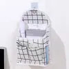 Bolsa Colgante de Almacenamiento para Artículos Varios Montada en la Pared Algodón Lino ins Dormitorio Hogar Artefacto de Almacenamiento Montado en la Pared Bolsa de Almacenamiento para Libros