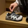 Tênis Versátil Forrest Gump Infantil Estilo Primavera/Outono 2026 Tênis Casuais para Meninos Moda Cadarço Malha Respirável Tênis Esportivos para Meninas