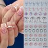 Pegatinas Transfronterizas para Uñas New Nail Art ins Fudge 5D Estéreo Sirena Ji Haiyang Cola de Pez Concha Pegatina Adhesiva para Uñas