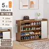 Sapateira para entrada de casa, armazenamento que economiza espaço, armário de sapatos econômico com prateleiras em camadas, sapateira simples