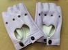 Guantes al por mayor transfronterizos de medio dedo Guantes de medio dedo de corazón DS para mujer europea y americana Guantes para actuación de pole dance en escenario y club nocturno