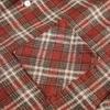 North Boundary Ropa para Hombre Estilo Americano Marca de Tendencia Otoño 2025 Nueva Camisa de Franela a Cuadros Chaqueta Camisa Cepillada Unisex