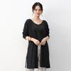 Cardigan de Estilo Japonés para Primavera y Verano, Holgado, Delgado, Tencel, Chaqueta de Manga Larga, Chal de Longitud Media para Mujer, Protector Solar, Color Sólido, Camisa para Aire Acondicionado, Talla Grande