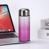 Copo de bolso leve de luxo frio de alto valor, copo de viagem portátil para carro, separação de chá e água para mulheres, infusor de chá
