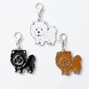 Chaveiro Pingente Pet Mais Vendido Shar-Pei Liga de Zinco Esmalte Joia Shih Tzu Colar Pingente Placa de Identificação para Cachorro