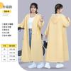 Impermeable Eva Adulto Coche Eléctrico para Mujer Cuerpo Completo Impermeable Duradero Largo Engrosado para Hombre de Una Pieza Poncho para Estudiante Ciclismo