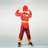 Disfraz de Halloween para Niños Capitán América Iron Man Hulk Spider-Man Vengadores Musculoso Cos