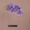 Orquídea de Seda Artificial de Alta Gama de 8 Cabezas, Guía de Camino para Bodas en Salón de Banquetes, Decoración Especial para Hotel, Venta al por Mayor de Flores Artificiales