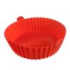 Amazon tapete de silicona para freidora de aire redondo silicona de grado alimenticio revestimiento aislante silicona molde para hornear 6 pulgadas 8 pulgadas