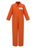 Fantasia de Halloween Prisioneiro Americano Fantasia de Performance Laranja Macacão de Prisioneiro Masculino Fantasia Cosplay de Prisioneiro