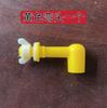Luding bebedero de aguja para pollo bebedero automático lubing pollo codorniz lubing doble sellado aguja de agua cabeza bebedora