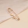 Falda de Cintura Ceñida con Pin Pantalón Cintura Cambiable Hebilla Pequeña Ajustable Pierna de Pantalón Cambiable Corto Artefacto Fijo Ropa Anti-Luz Broche Accesorios